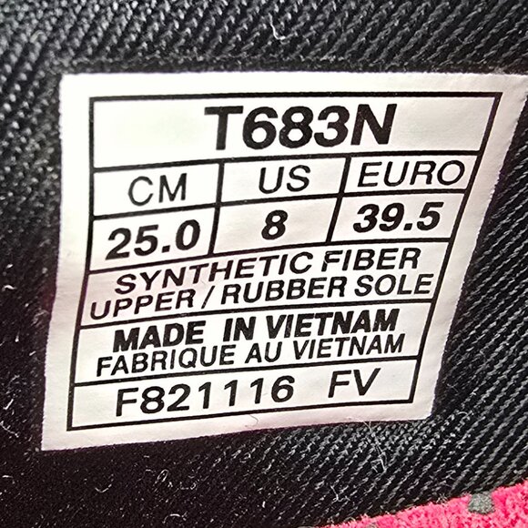 Asics Gel-Fuji Runnegade 2 Women's 8 Pink Black Trail Running Shoes OCR Sneakers - Picture 11 of 11